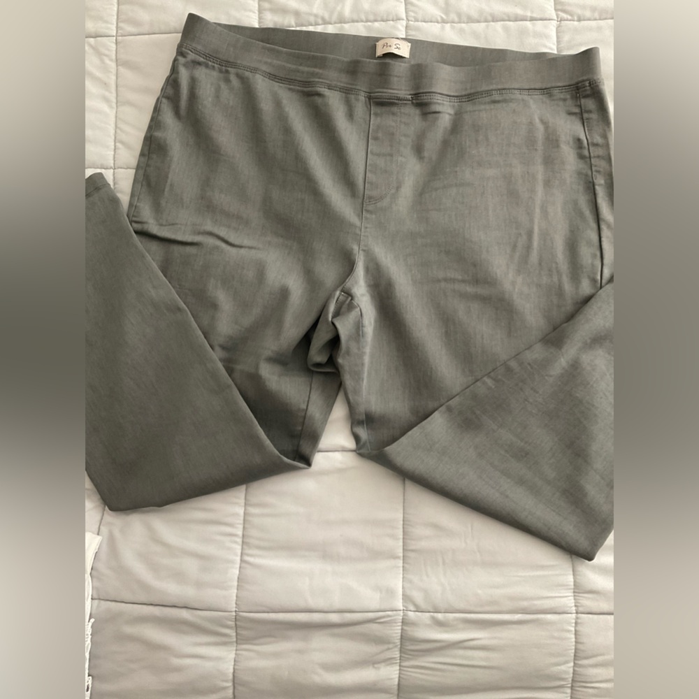 Elastic waist pull on pants